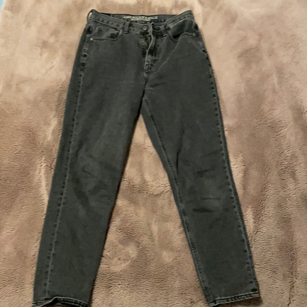 Black Mom Jeans